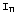 I_n