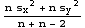 (n s_x^2 + n s_y^2)/(n + n - 2)