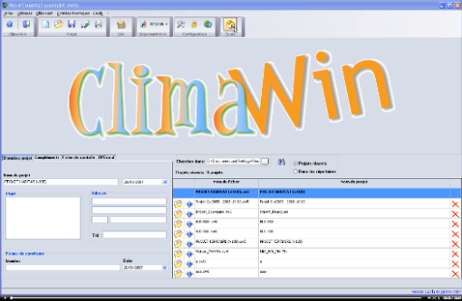 Vidéo de démonstration - Accès direct à la base de données Edibatec via le logiciel ClimaWin.