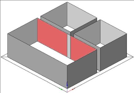 Représentation du concept d'homogénéité avec le niveau 2 du SpaceBoundary.