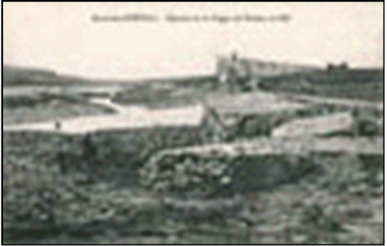 Figure 2 : Rupture du barrage de Bouzey (Prim.net, 07)