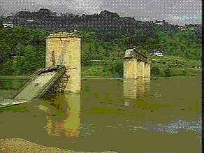 Figure 4.1a : Hintze Ribeiro, sur le Douro, Portugal, “Pont de fer”, après.