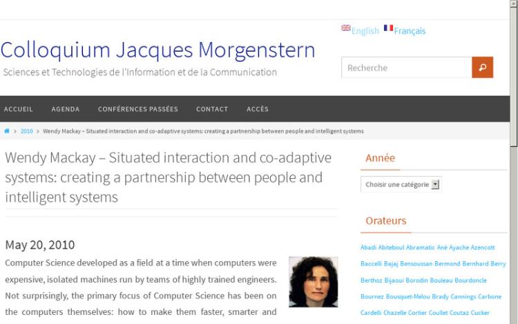 Accédez à la ressource pédagogique Situated interaction and co-adaptive systems: creating a partnership between people and intelligent systems 