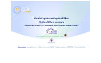 Access to the pedagogical document Optical fibers sensors. (Optique Pour l'Ingénieur : Optique guidée et fibres optiques)