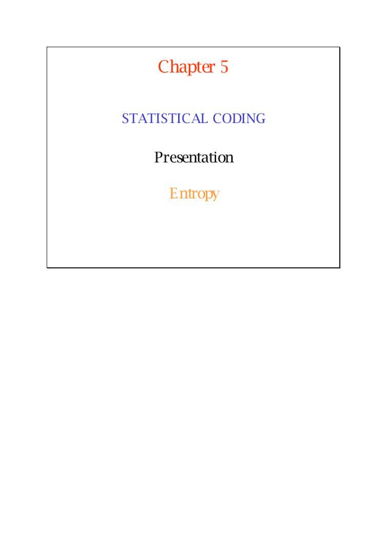 Accédez à la ressource pédagogique Statistical coding